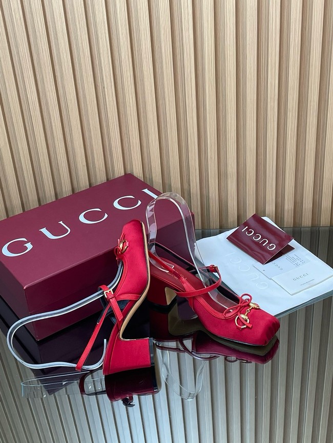 Gucci Womens slingback pump with Horsebit 66923-3