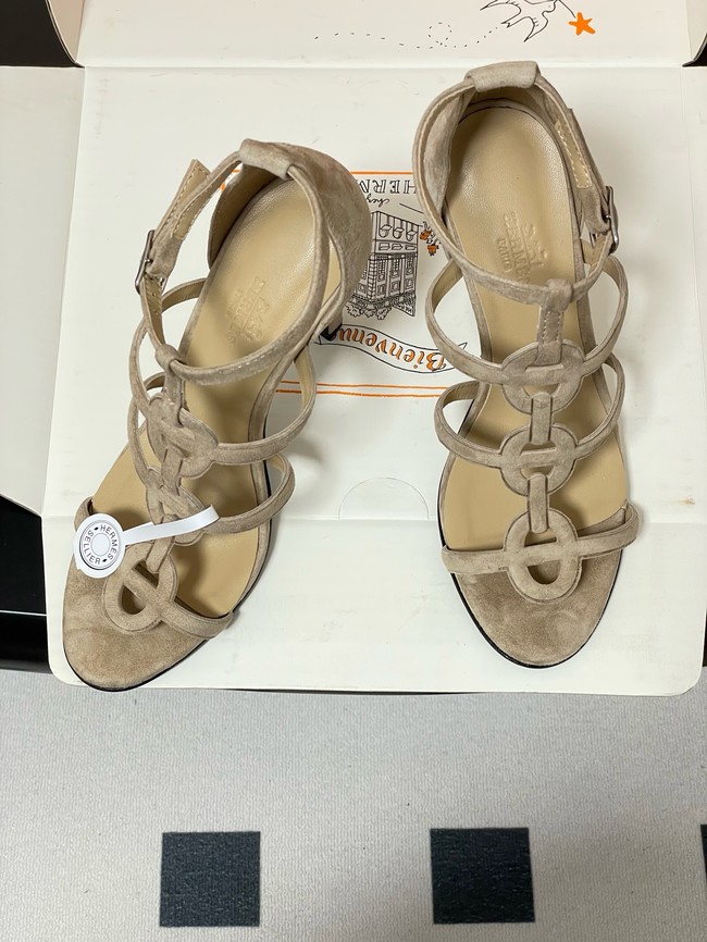 Hermes Sandals Heel 10.5CM 66931-1