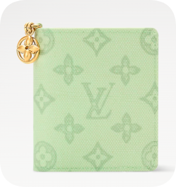 Louis Vuitton Charms Pocket Wallet M27679 Green Asnieres