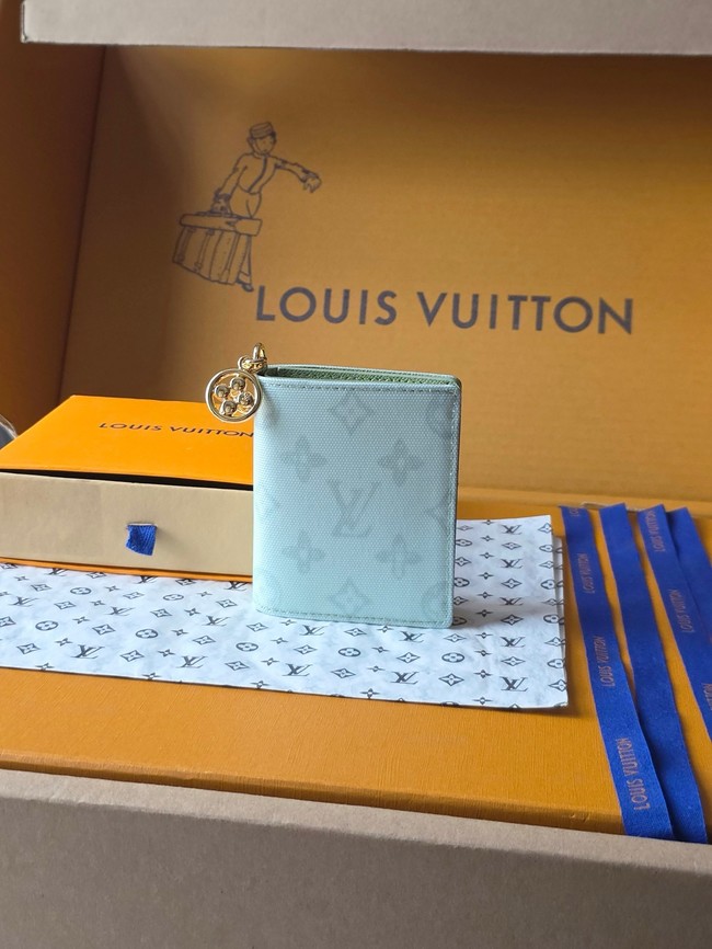 Louis Vuitton Charms Pocket Wallet M27679 Green Asnieres