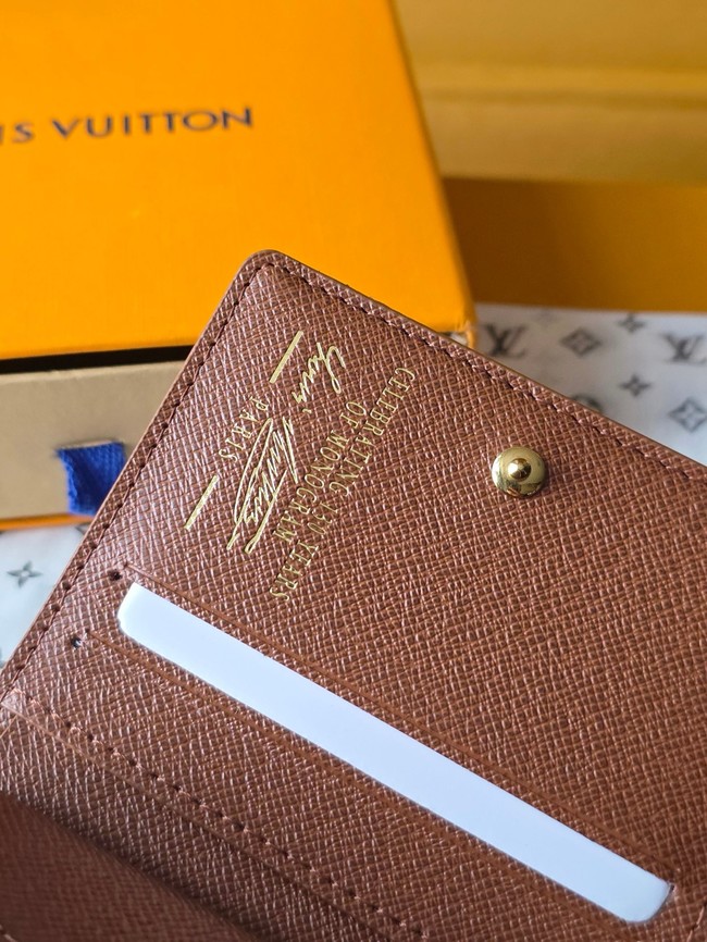 Louis Vuitton Charms Pocket Wallet M27679 brown