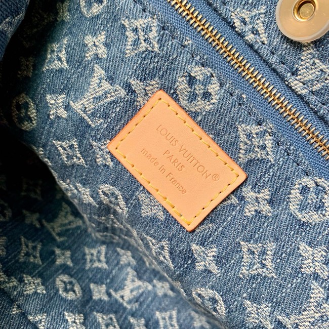 Louis Vuitton NEW Carryall Cargo PM M28287 Blue Denim