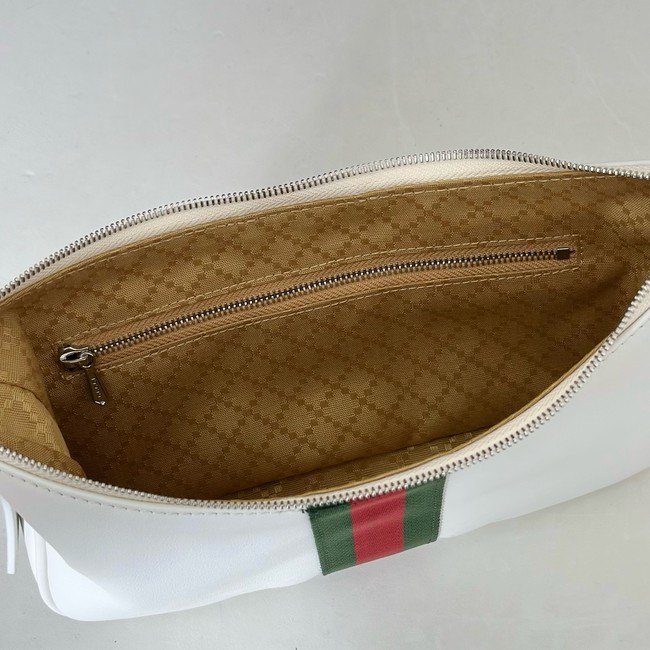 Gucci Lunetta small crossbody bag 863406 white