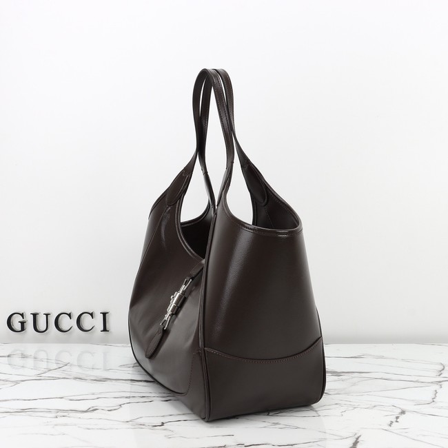 Gucci Mercato medium tote bag 866645 dark brown
