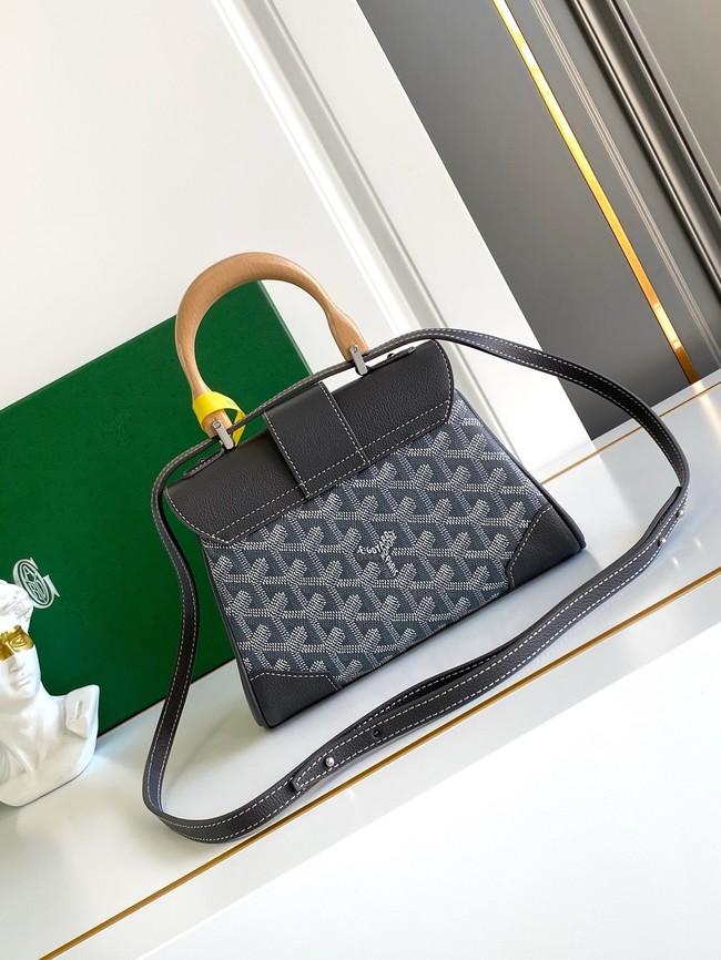 Goyard Saigon Soft Mini Bag 7CL07P dark gray