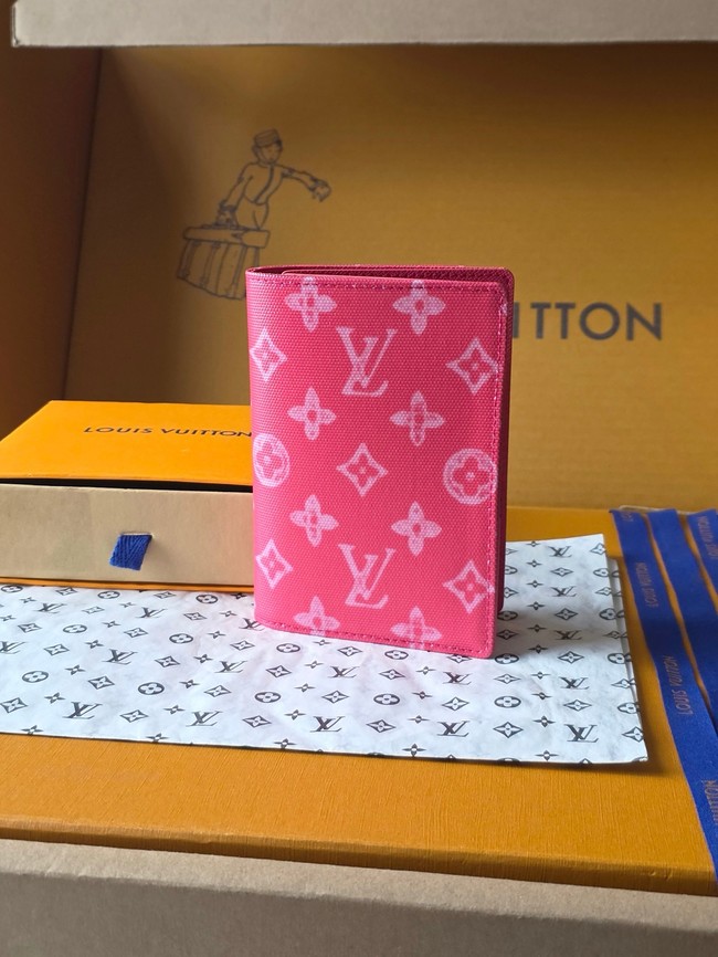 Louis Vuitton Passport Cover M27613 Rose Ruban