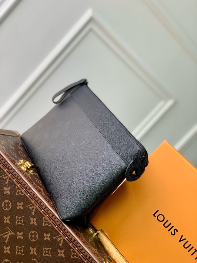 Louis Vuitton Pochette Voyage Souple M26741 black
