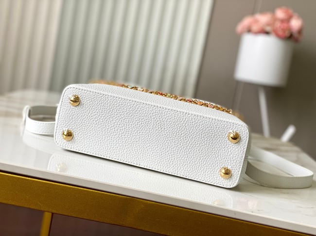 Louis vuitton Capucines BB M28197 white