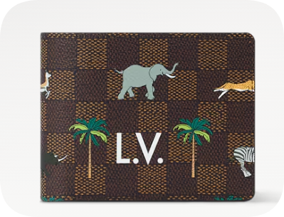 Louis Vuitton Multiple Wallet x The Darjeeling Limited N40870