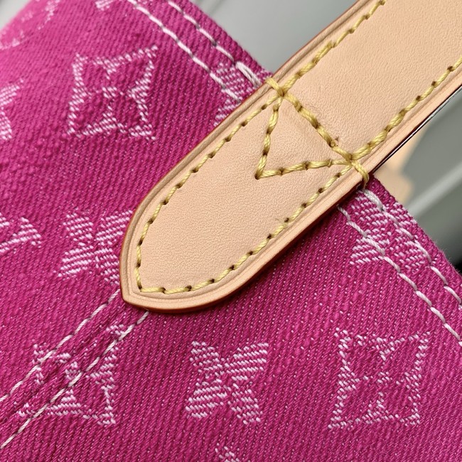 Louis Vuitton NEW All In BB M27626 Fuchsia Denim