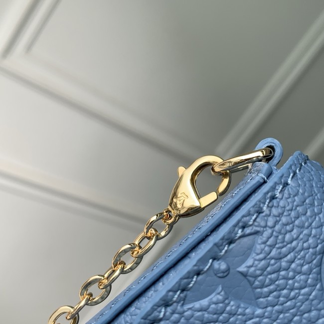 Louis Vuitton Pochette Felicie M28891 Blue Jean