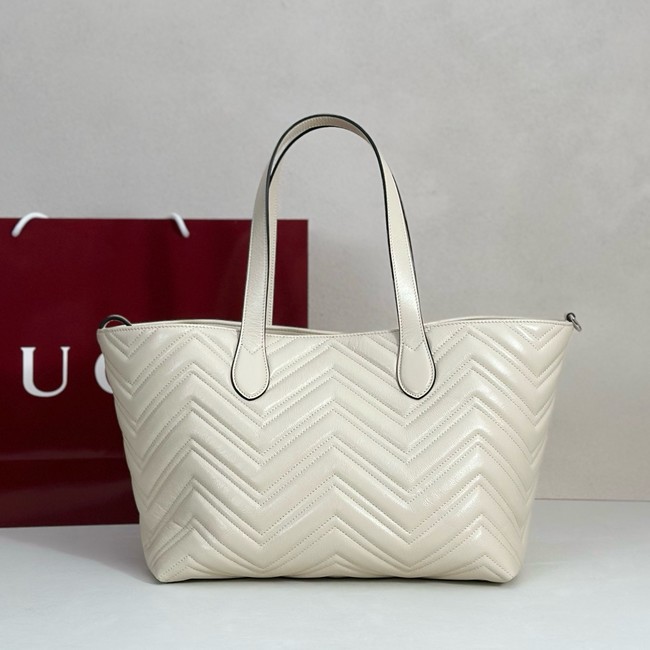 Gucci GG Marmont medium tote bag 855279 Ivory
