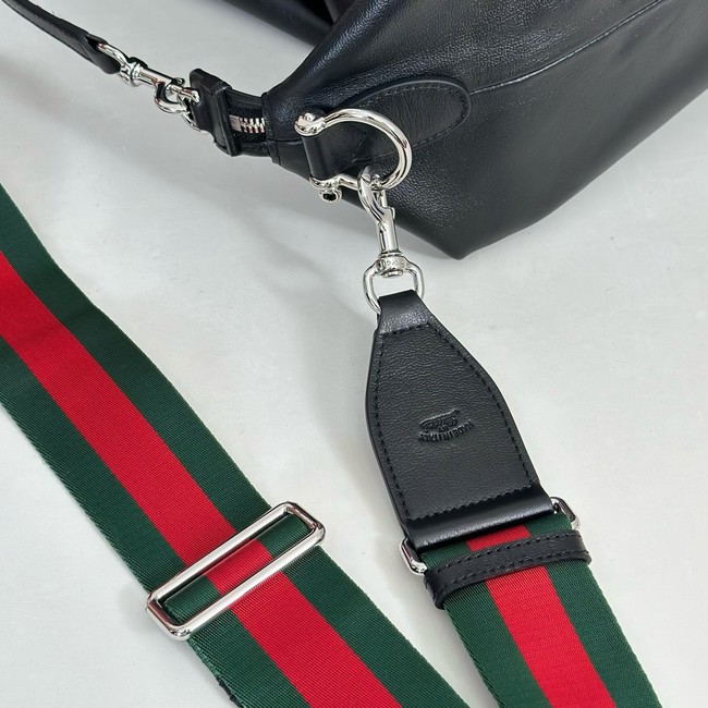 Gucci Brera large crossbody bag 864485 black leather