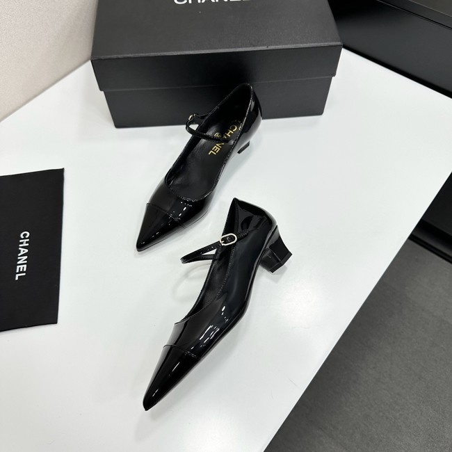Chanel Mary Janes Patent Calfskin G47052-3