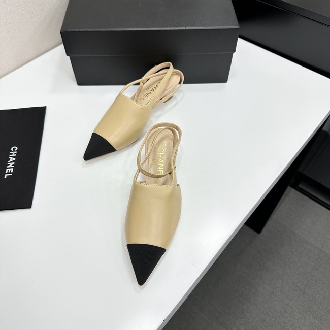 Chanel Slingbacks Patent Calfskin G47054-3