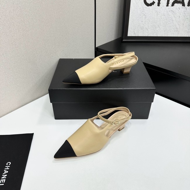 Chanel Slingbacks Patent Calfskin G47054-3