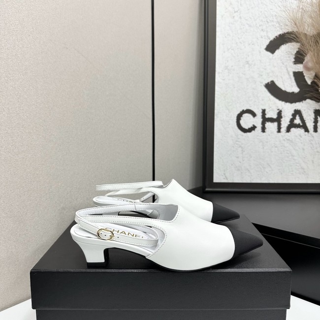 Chanel Slingbacks Patent Calfskin G47054-5