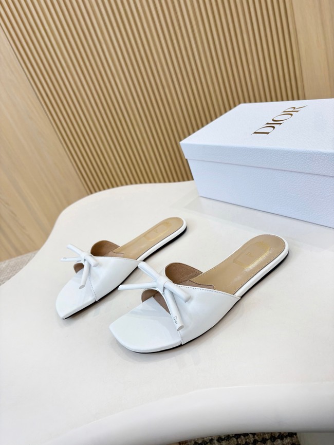 Dior Bow Slide Black Lambskin KCO583L-3