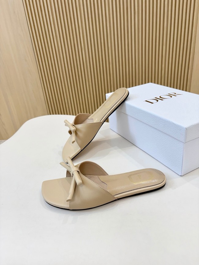 Dior Bow Slide Black Lambskin KCO583L-5