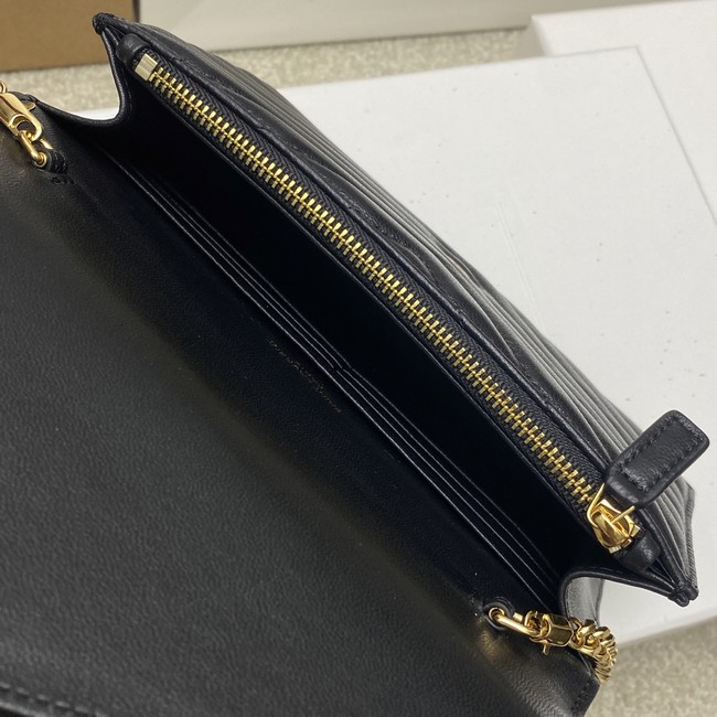 SAINT LAURENT WOC Classic Monogramme Flap Bag 441974 black