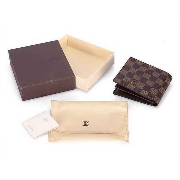 Louis Vuitton Damier Ebene Canvas Florin Wallet N61720