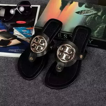 Tory Burch Flip Flops TB1525 Black