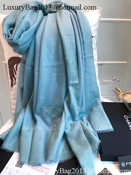 Chanel Scarf CC2836 Blue Chanel Scarf CC2836 Blue