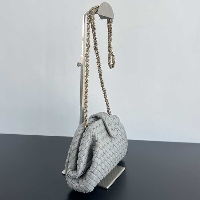 Bottega Veneta Small Lauren 1980 804038 gray