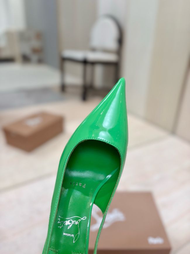 Christian Louboutin Slingbacks Lambskin 8.5CM 65078-11 Christian Louboutin Slingbacks Lambskin 8.5CM 65078-11