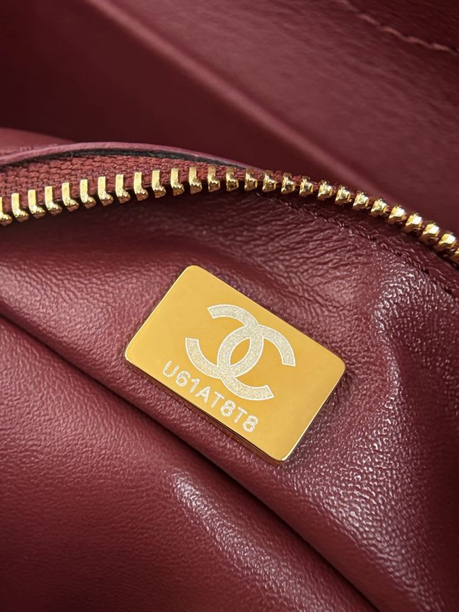 Chanel Mini Flap Bag AS6573 gray&gold-Tone Metal Chanel Mini Flap Bag AS6573 gray&gold-Tone Metal