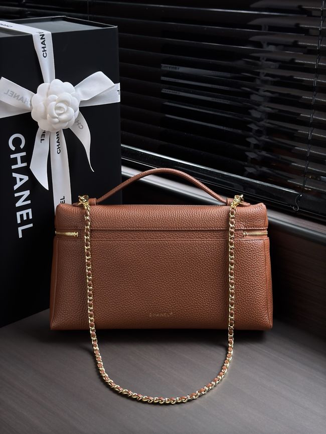 Chanel Large Vanity with chain AS6473 camel Chanel Large Vanity with chain AS6473 camel