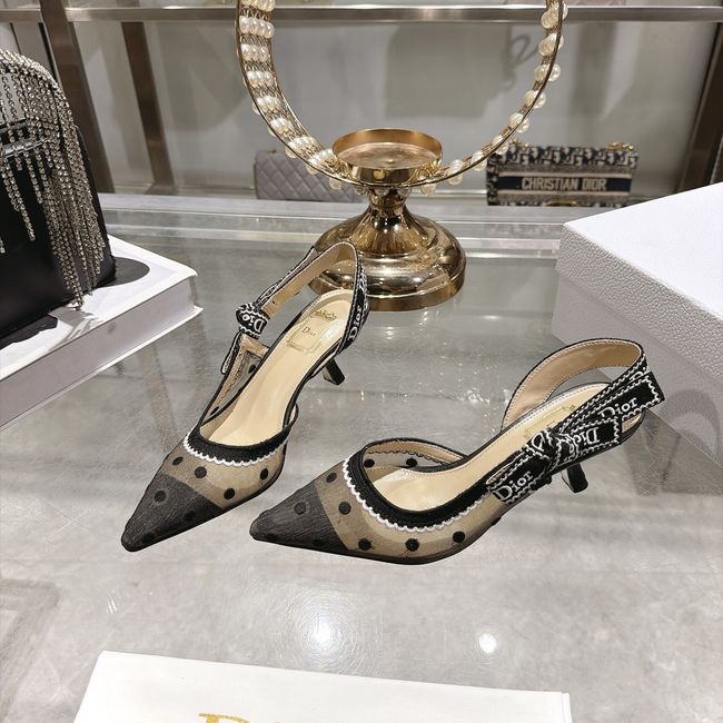 JAdior Slingback Pump Embroidered Plumetis CV642-1