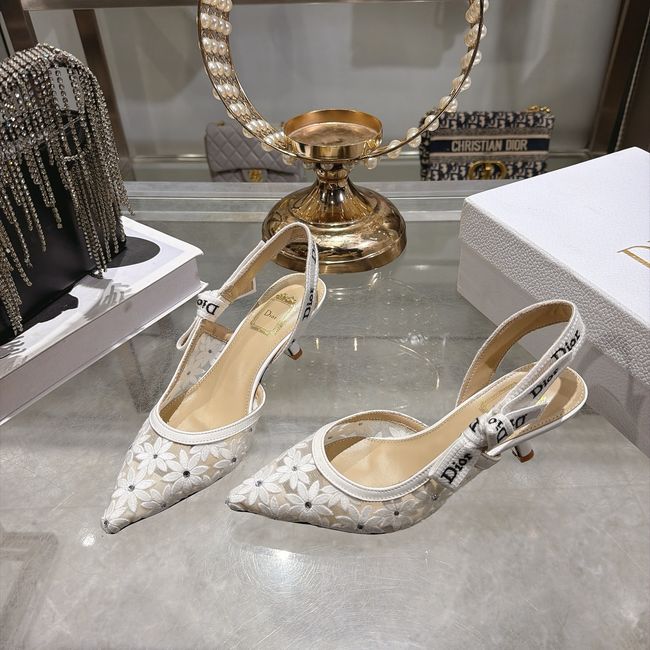 JAdior Slingback Pump Embroidered Plumetis CV642-5